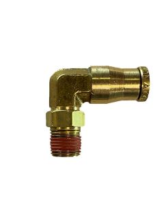 1/4" Dot Nylon Push Connect Elbow Swivel X 1/8" NPT