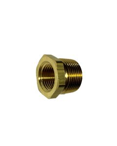 3/4" Male NPT X 1/2" Female NPT Brass Bushing (BP110-12-8)