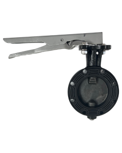 3" Composite Butterfly Valve With Lock Hand