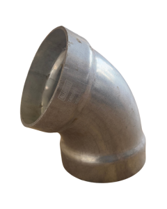 4" Aluminum Belled Bend, Short Radius, 60-Degree