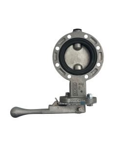 3" Aluminum Butterfly Valve, S/S Disc. FKM