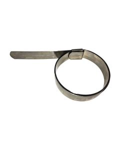 5" X 5/8" Galvanized Carbon Steel Punch Type Clamp