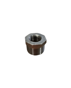 1" X 1/2" Stainless Steel Hex Head Reducer Bush