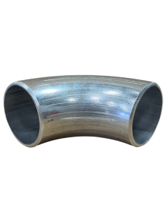 4" Aluminum Long Radius, 90-Degree Weld Elbow