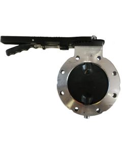 3" Betts Wet-R-Dri TTMA Flanged Metering Butterfly Valve