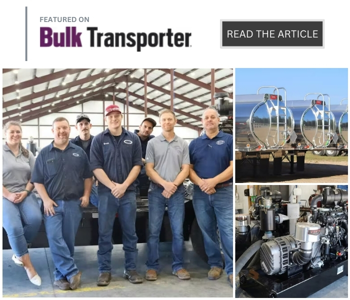 The Jack Olsta Co. Featured in Bulk Transport